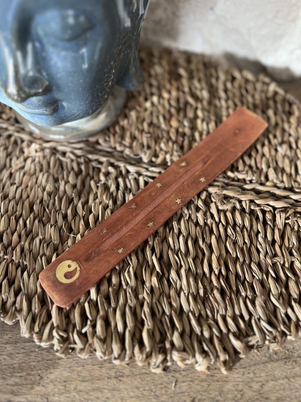 Porte/brûle  encens en bois – Image 4