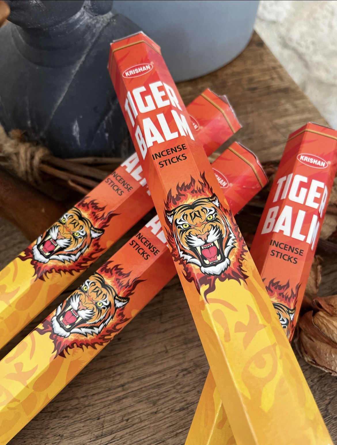 Encens Baume du Tigre – Encens Aromathérapie Purifiant & Apaisant