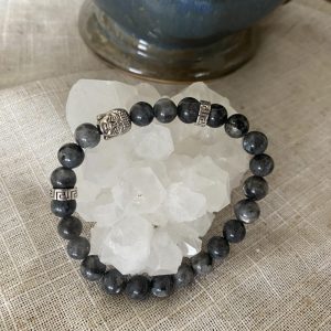 Bracelet en larvikite
