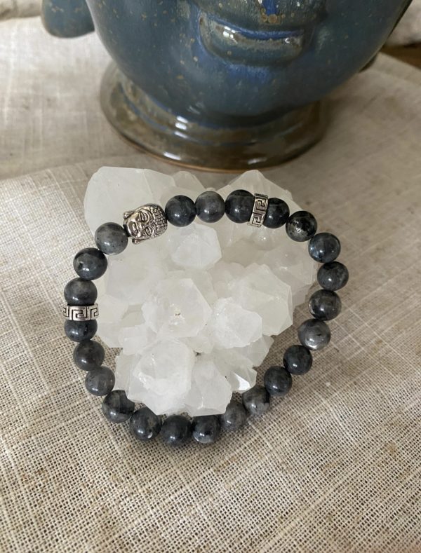 Bracelet en larvikite