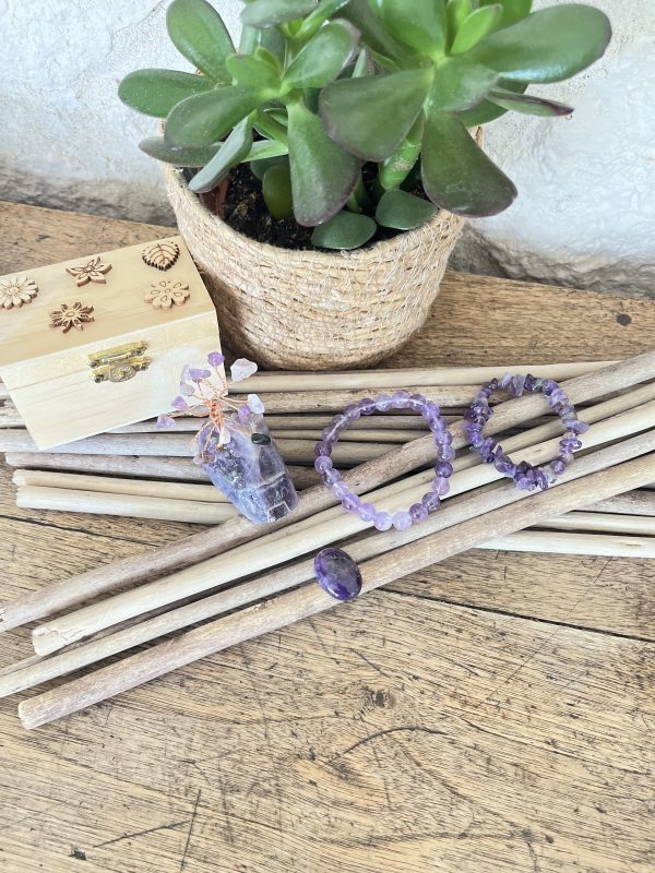 Coffret amethyste en pierres naturelles – Image 6