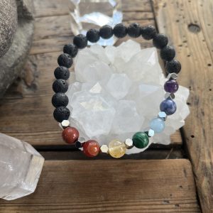 Bracelet 7 chakras homme