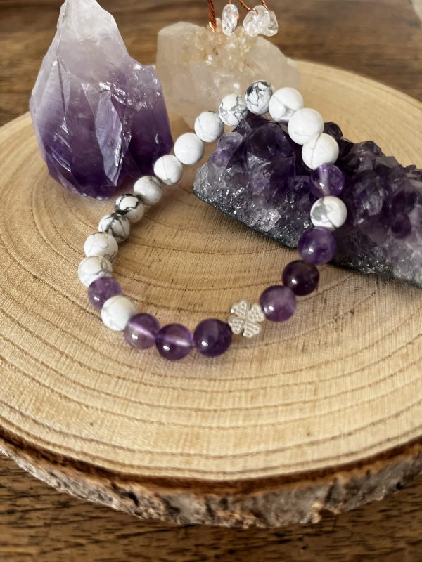 Harmonie Spirituelle – Duo Améthyste & Howlite – Image 4