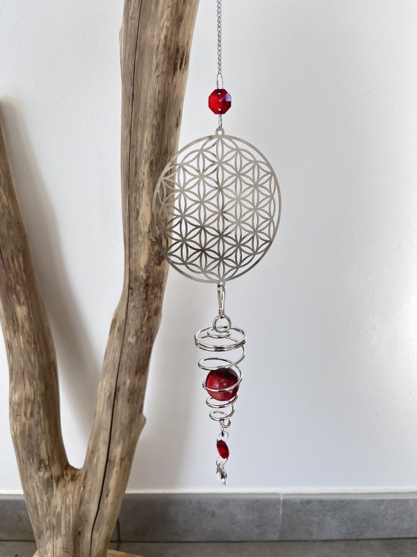 Capteur d’énergie Fleur de Vie – Harmonie & Protection
