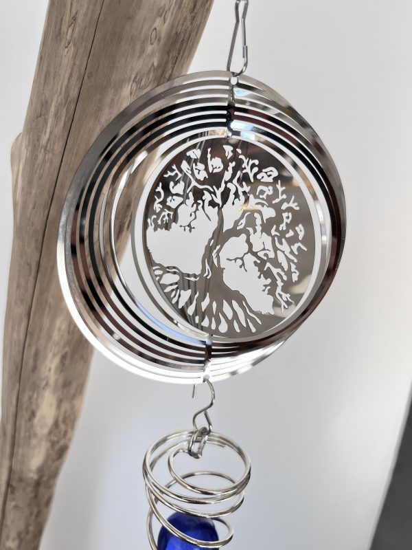 Attrape-soleil Arbre de Vie en acier inoxydable – Décoration lumineuse et symbolique – Image 8