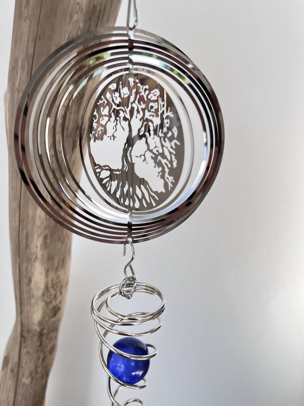 Attrape-soleil Arbre de Vie en acier inoxydable – Décoration lumineuse et symbolique – Image 9