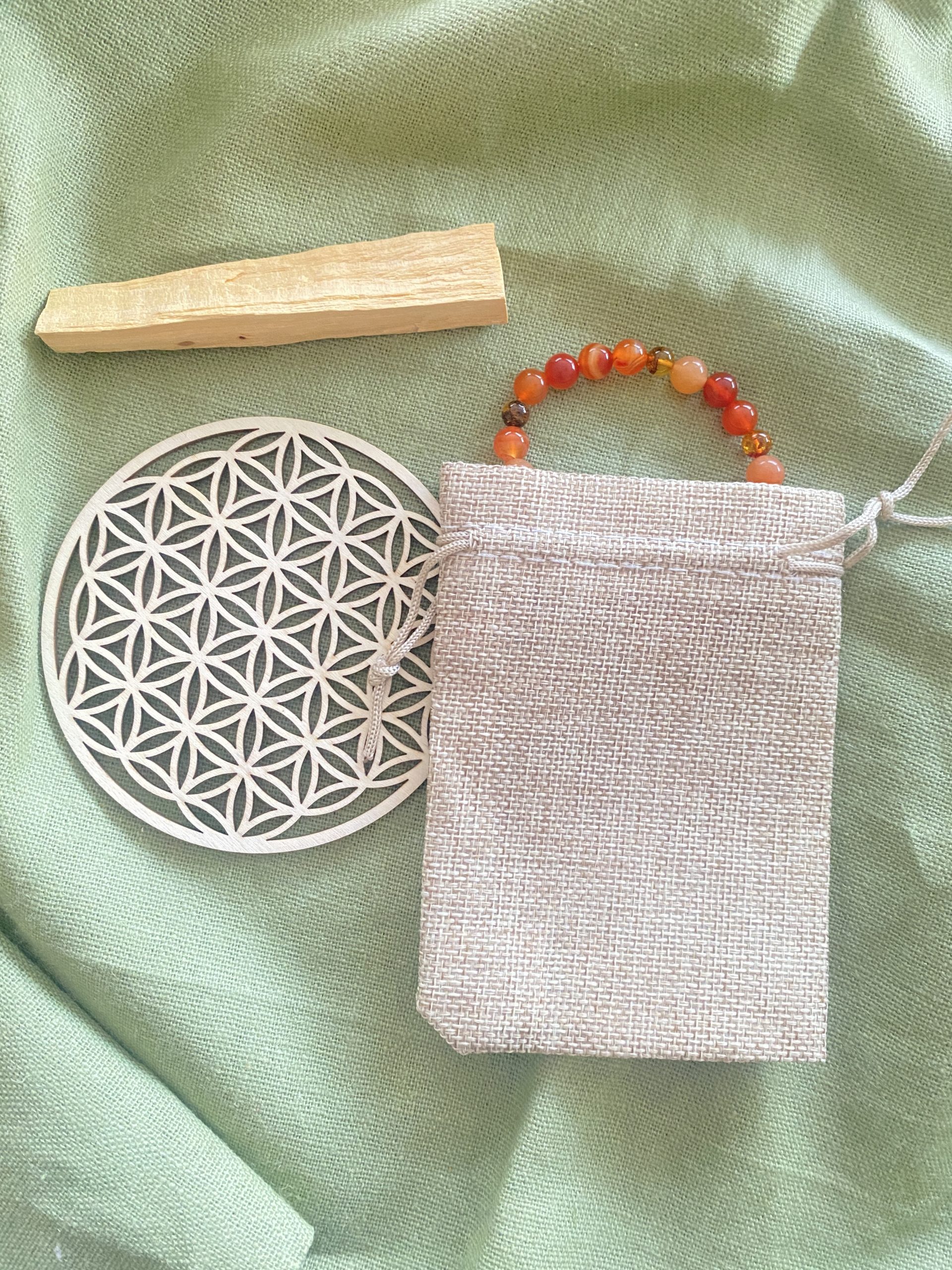 Bracelet Chakra Sacré Svadhisthana – Créativité & Équilibre Émotionnel – Image 2