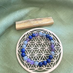 Bracelet du  Chakra du 3ᵉ Œil - Anja : Ouvrir l’intuition et renforcer la clarté mentale