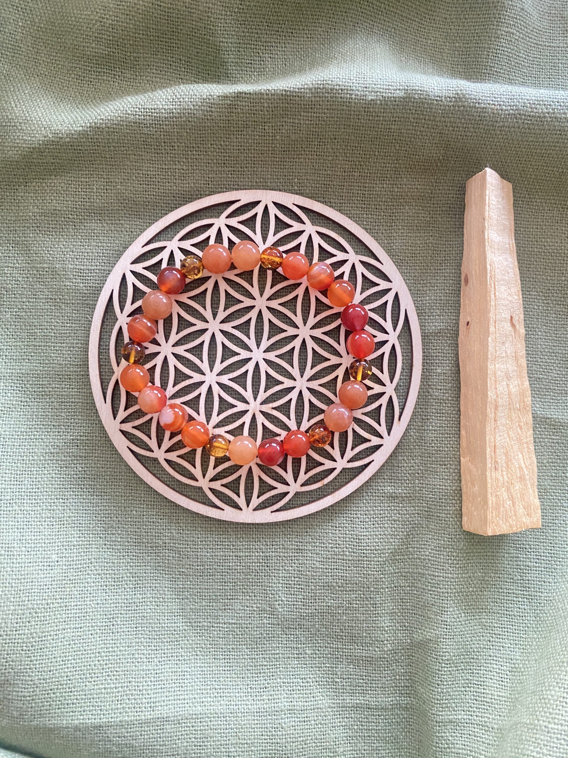 Bracelet Chakra Sacré Svadhisthana – Créativité & Équilibre Émotionnel