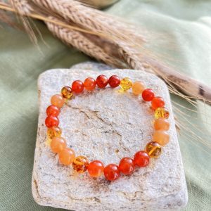Bracelet Chakra Sacré Svadhisthana – Créativité & Équilibre Émotionnel