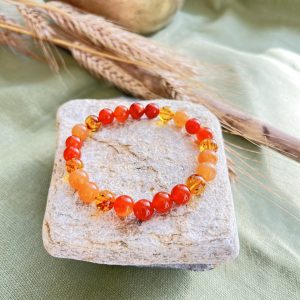 Bracelet Chakra Sacré Svadhisthana – Créativité & Équilibre Émotionnel