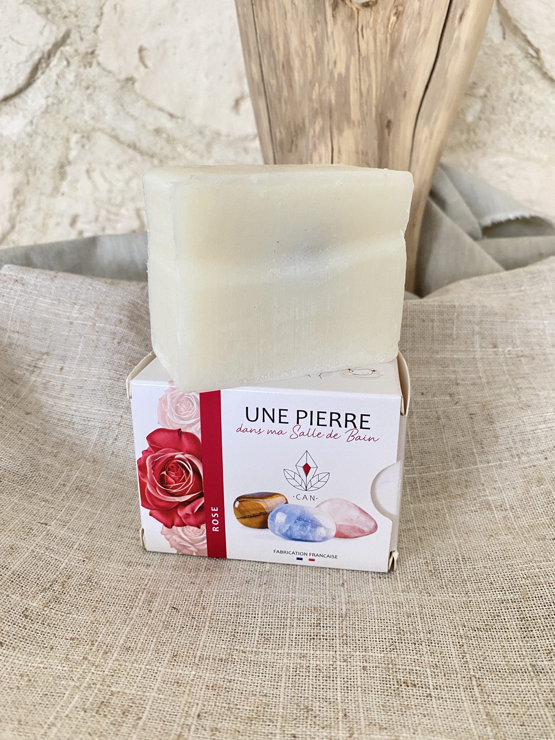 Savon Artisanal avec Pierre Naturelle – Cadeau Bien-Être Original – Image 9
