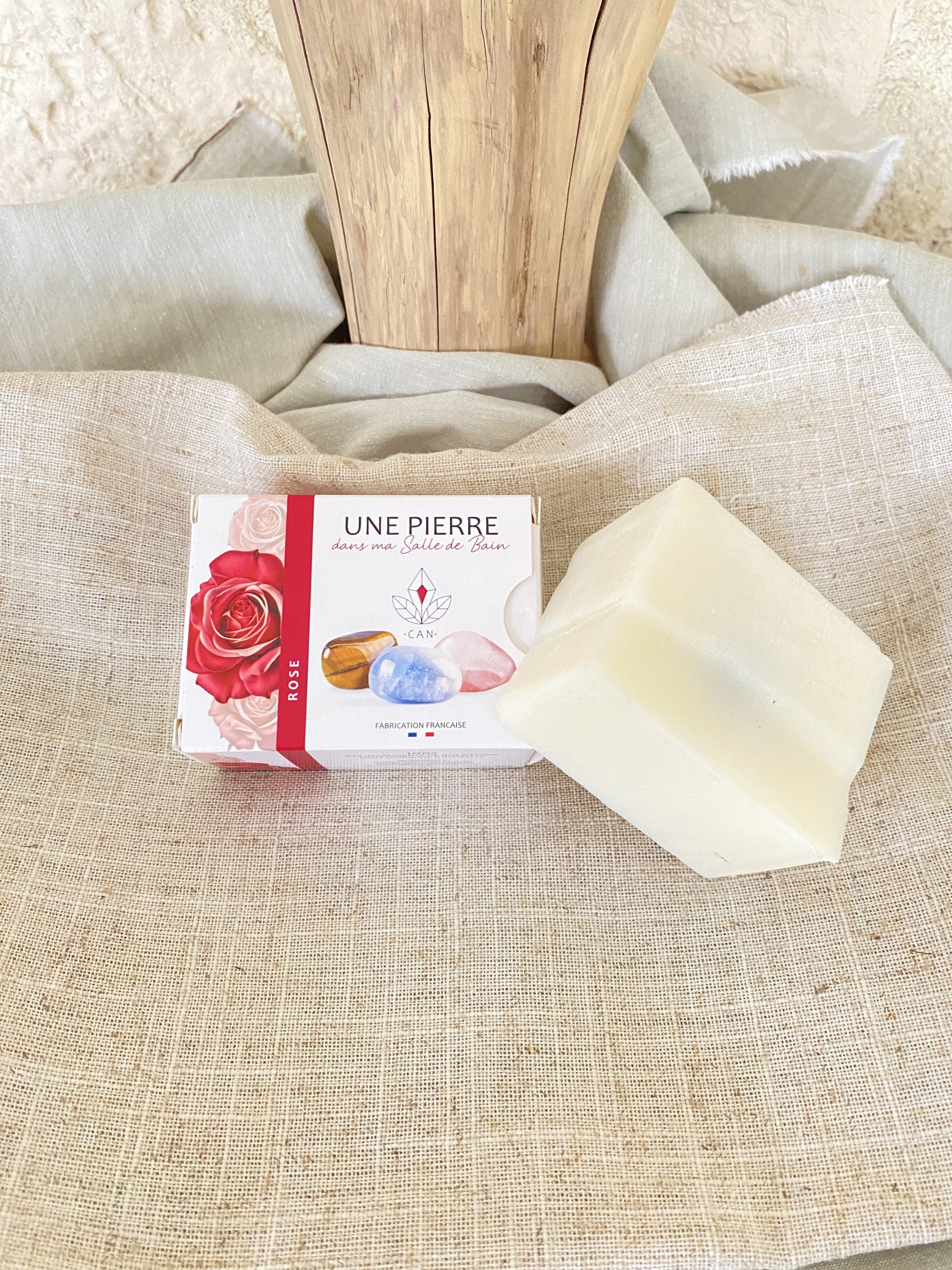 Savon Artisanal avec Pierre Naturelle – Cadeau Bien-Être Original – Image 8