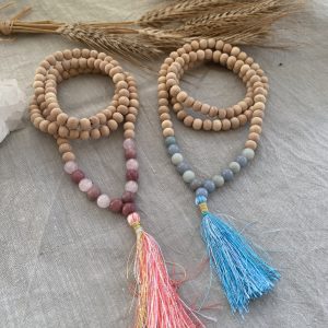 Mala 108 perles en Tulsi – Sérénité et Protection Spirituelle