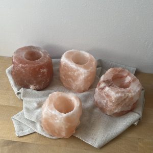 Bougeoir en Cristal de Sel de l’Himalaya – Bienfaits, Entretien & Ambiance Zen