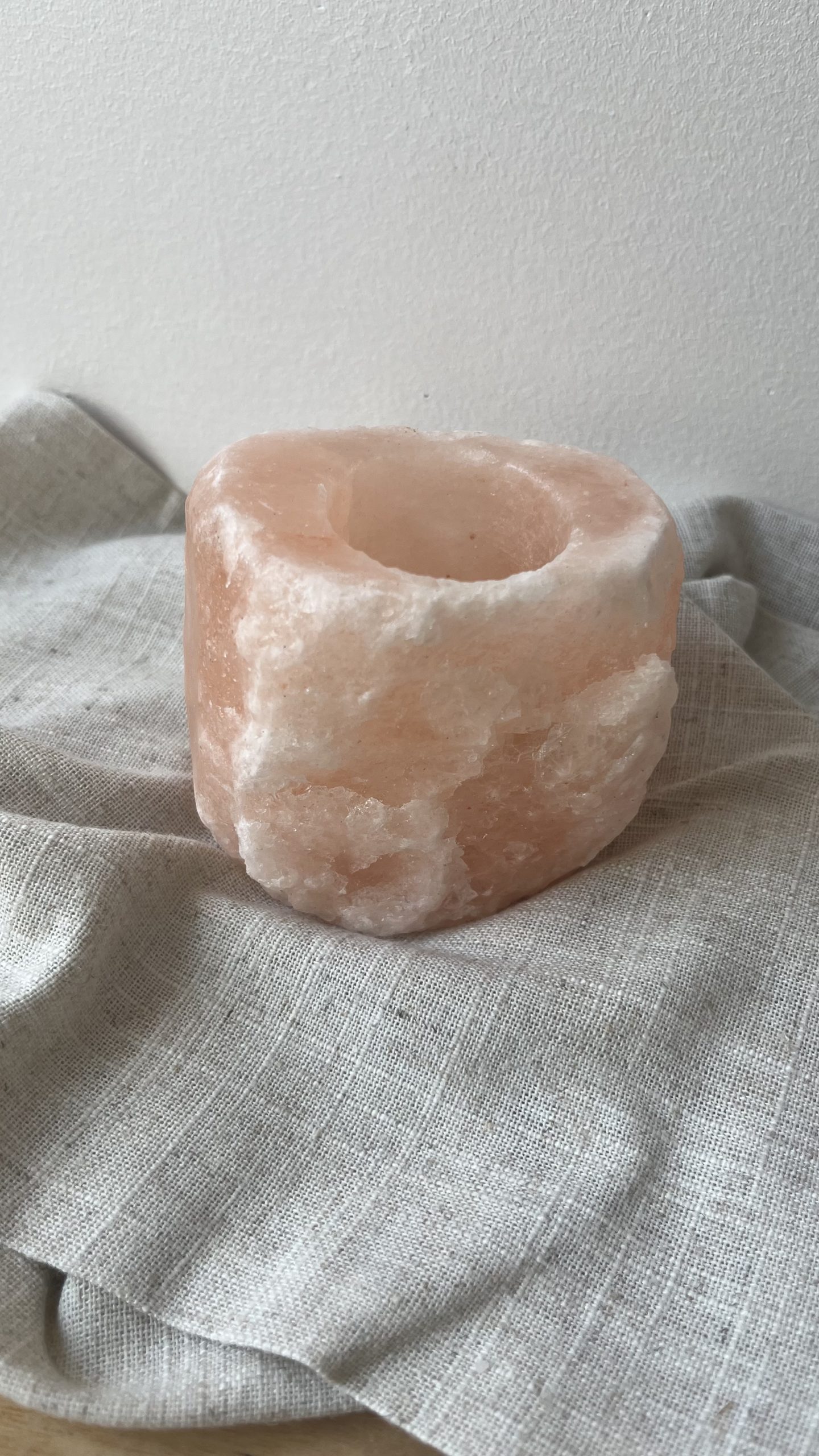 Bougeoir en Cristal de Sel de l’Himalaya – Bienfaits, Entretien & Ambiance Zen – Image 5