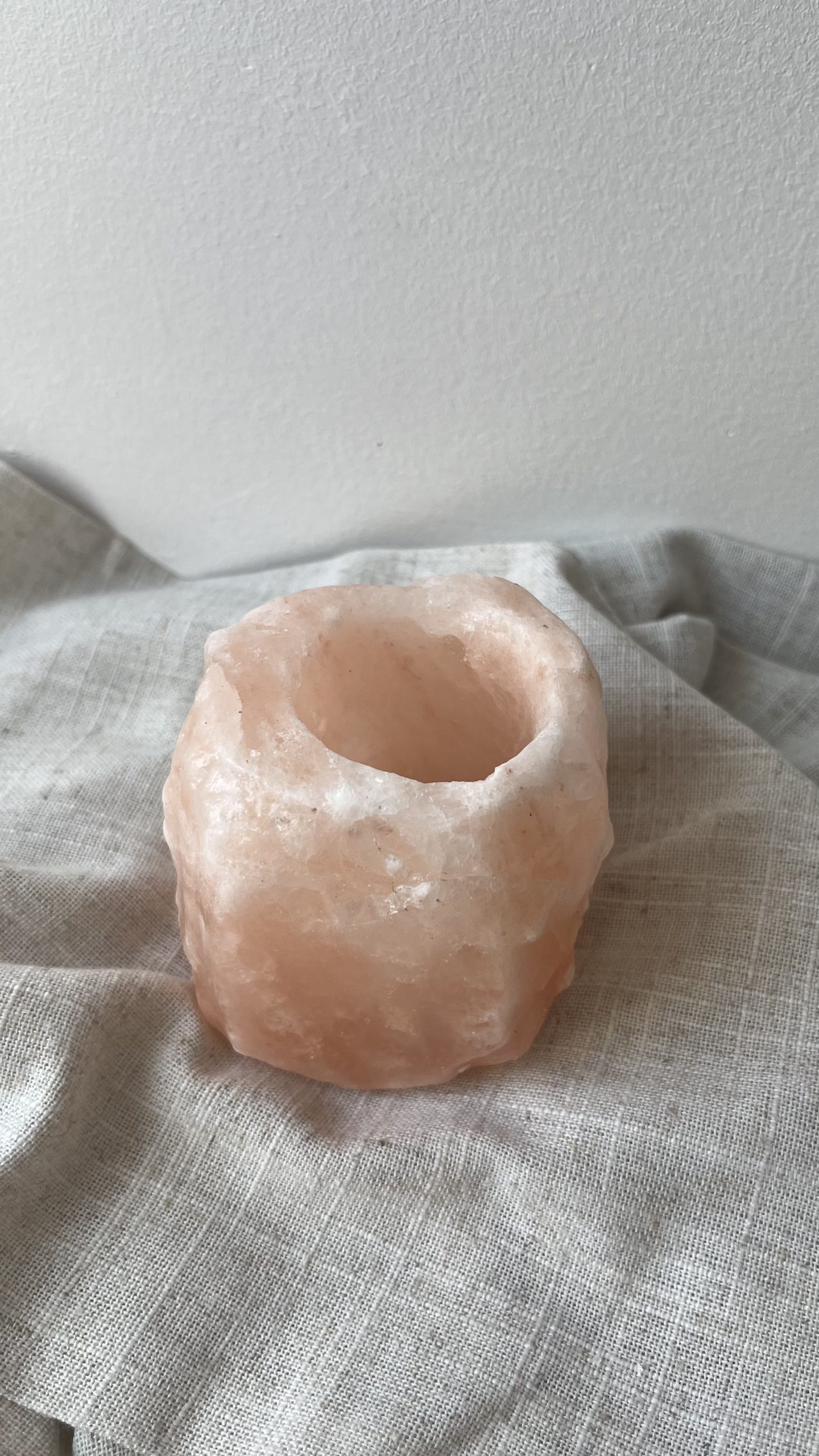 Bougeoir en Cristal de Sel de l’Himalaya – Bienfaits, Entretien & Ambiance Zen – Image 3