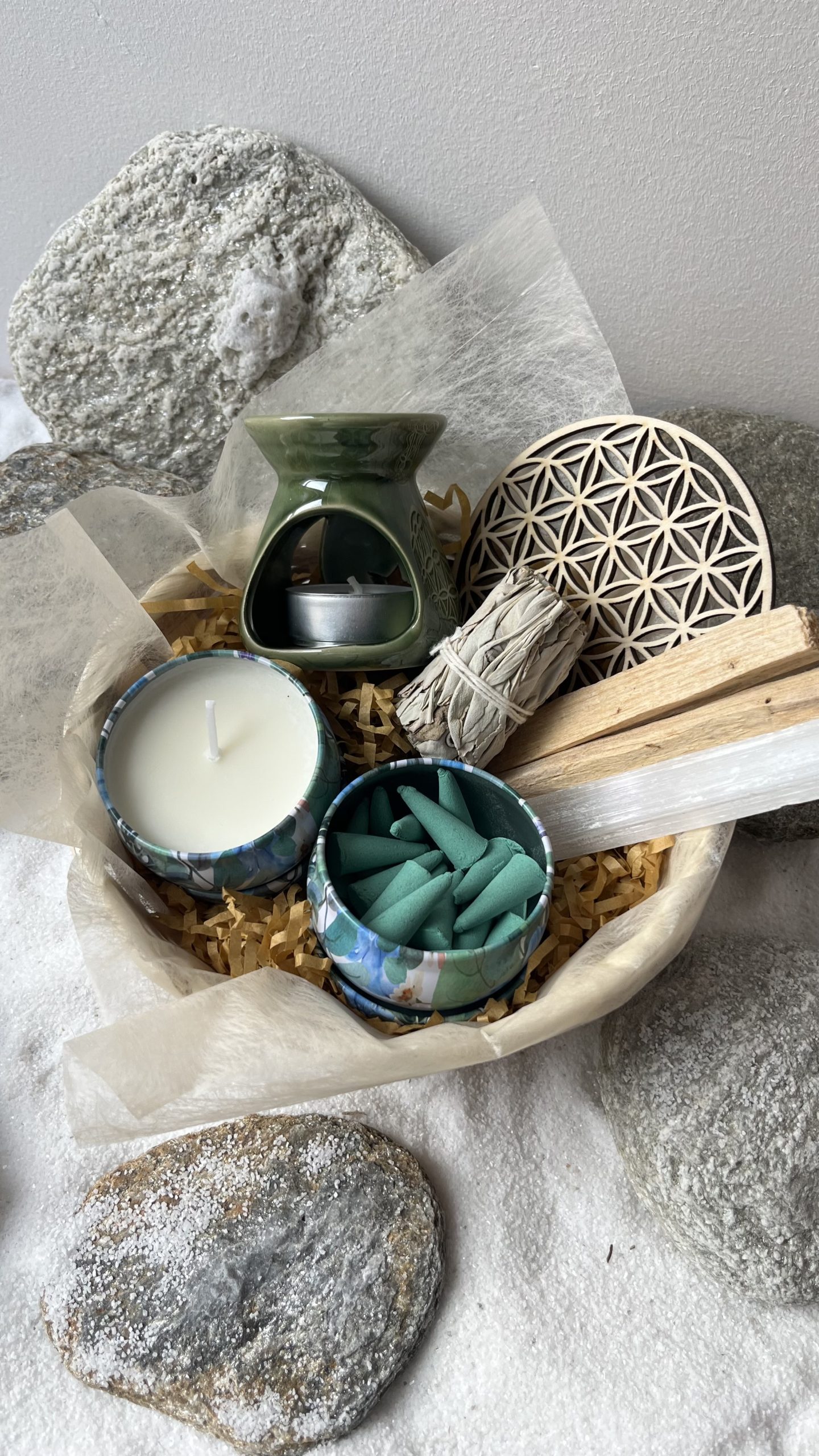 Panière Bien-Être Purification et Rechargement des Pierres – Image 2